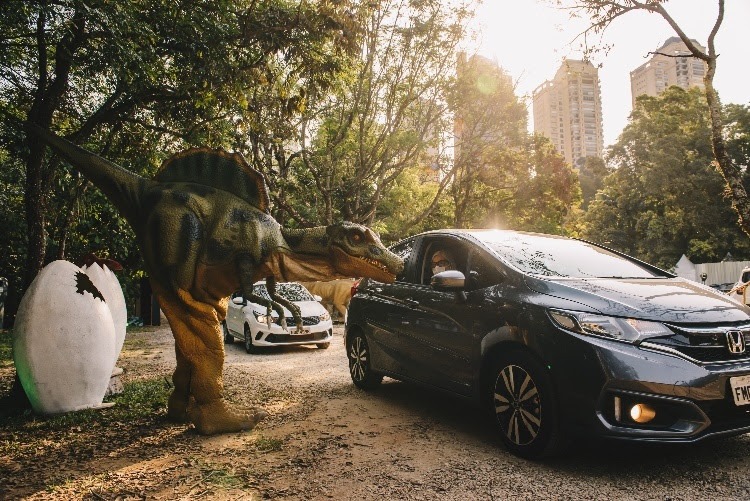 Sem Parar oferece experiência contactless no Jurassic Safari